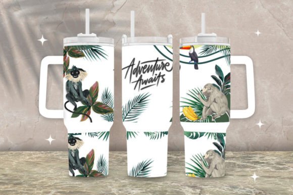 Download Stanley 40 Oz Tropical Tumbler Wrap Png - 40 oz tropical tumbler wrap Collection