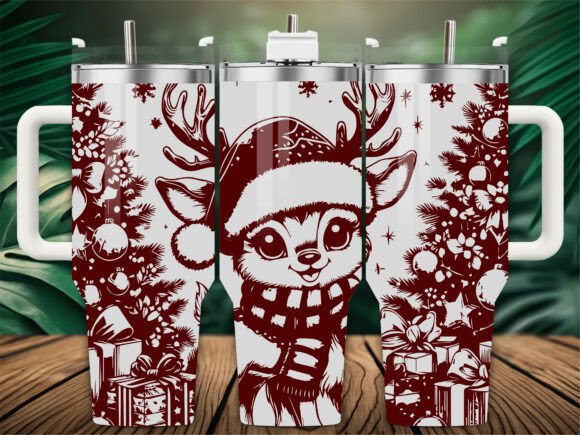 Download Baby Reindeer Laser Engraved Tumbler - Laser engraved tumbler Collection